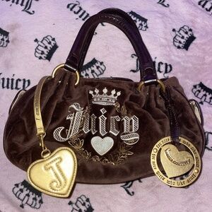 juicy couture brown mini bag